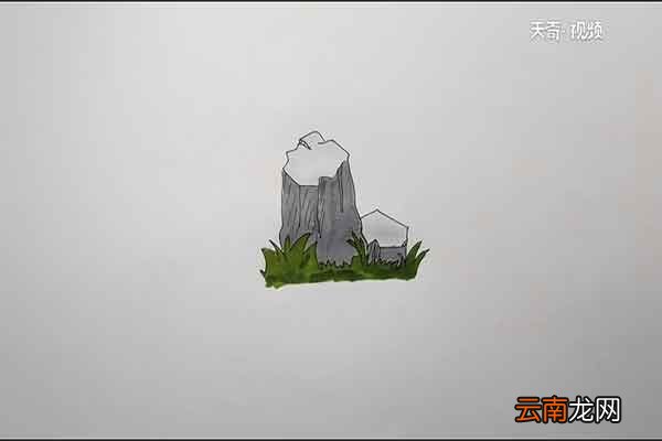 石头简笔画