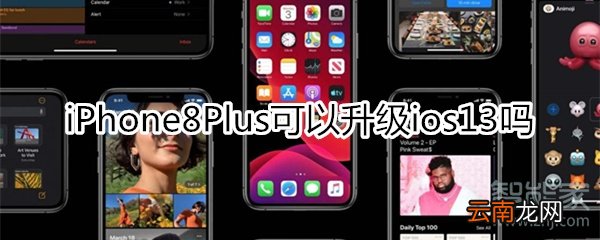 苹果8p可以升级ios13吗