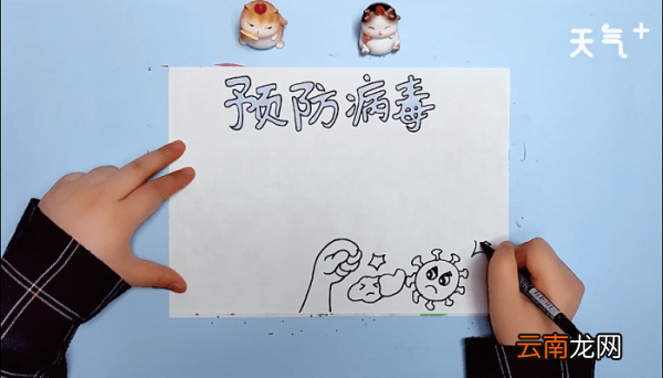 画一幅病毒的手抄报 画一幅病毒的手抄报画报