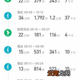 小米运动APP中查看运动详情操作流程