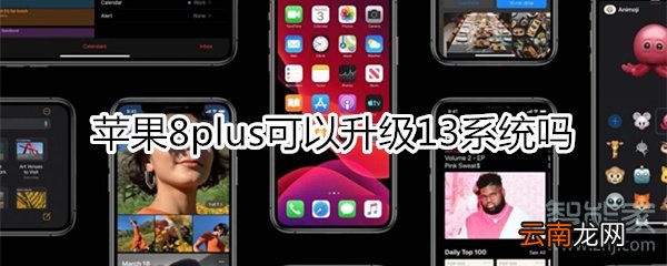 苹果8plus可以升级13系统吗