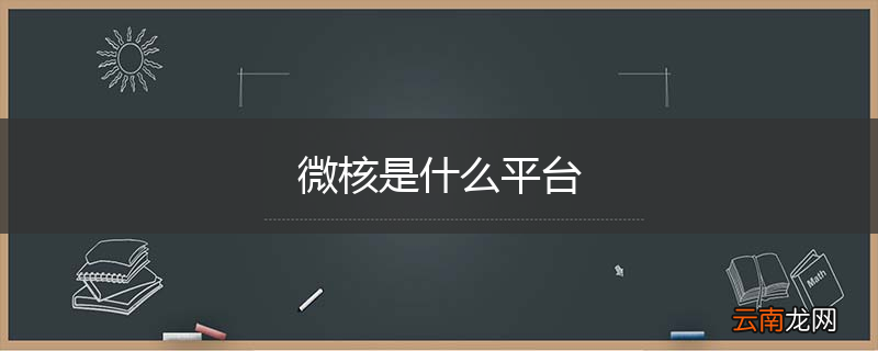 微核是什么平台
