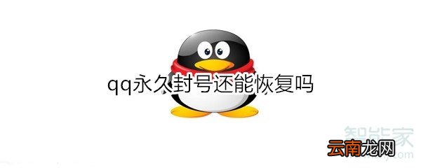 qq永久封号还能恢复吗