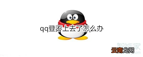 qq登不上去了怎么办