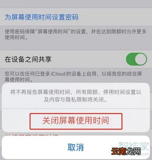 苹果屏幕使用时间怎么清除