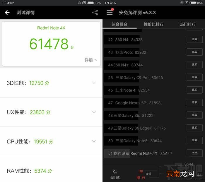 红米note4x和红米note4哪个好？全面区别对比