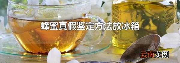 蜂蜜真假鉴定方法放冰箱