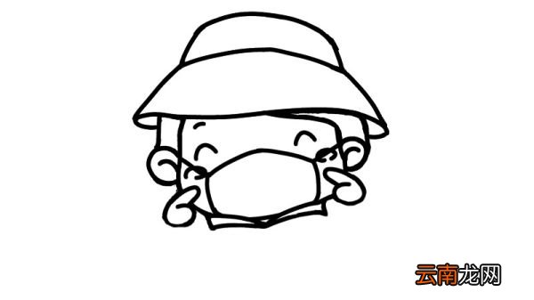 武汉加油口罩简笔画怎么画武汉加油口罩简笔画画法