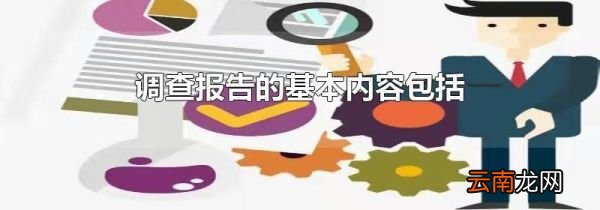 调查报告的基本内容包括