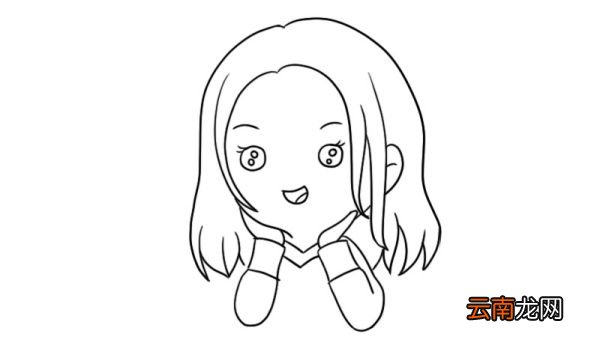 脸怎么画简笔画