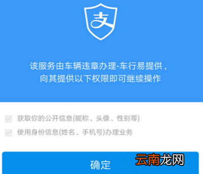 支付宝APP设置车辆年检提醒的操作过程