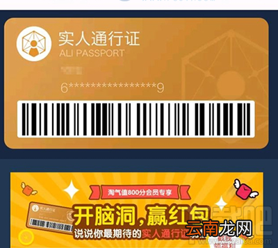 淘宝实人通行证有什么用