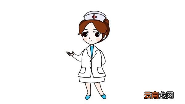 美丽护士简笔画怎么画 美丽护士简笔画