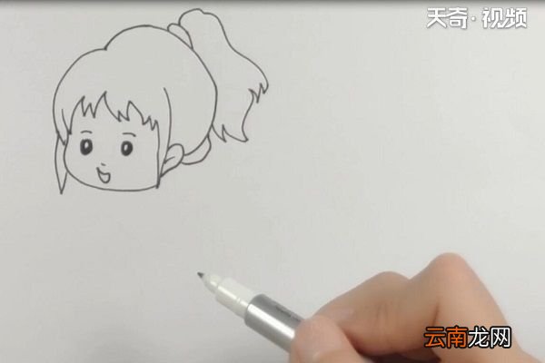 千与千寻简笔画