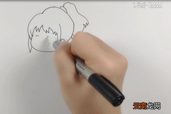 千与千寻简笔画