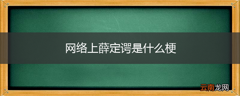 网络上薛定谔是什么梗