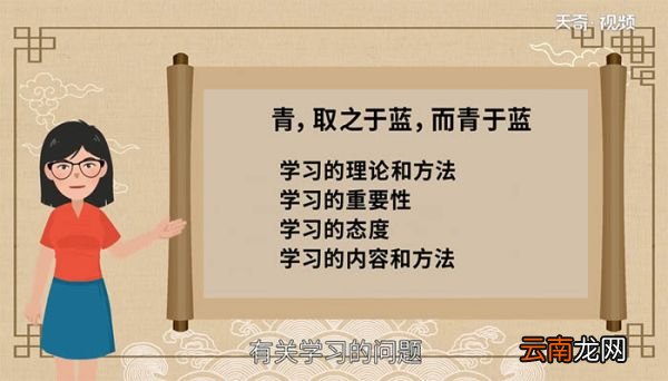 青取之于蓝而青于蓝的意思是什么 青 取之于蓝而青于蓝翻译