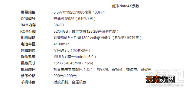 坚果pro和红米note4x哪个好？红米note4x和坚果Pro区别对比