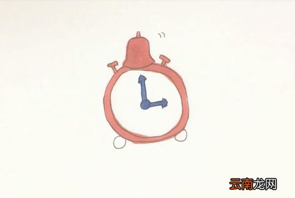 闹钟简笔画