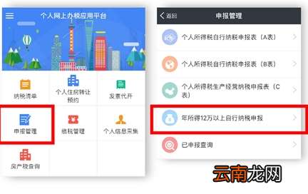 支付宝中报税具体操作方法