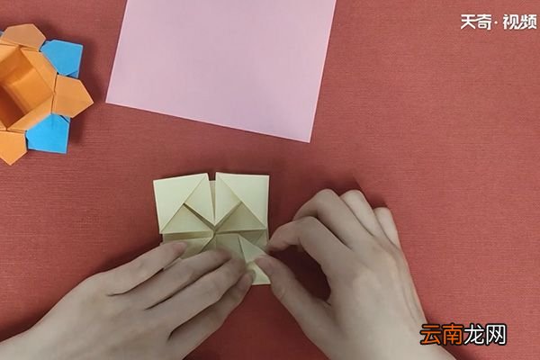 花盒子的折法