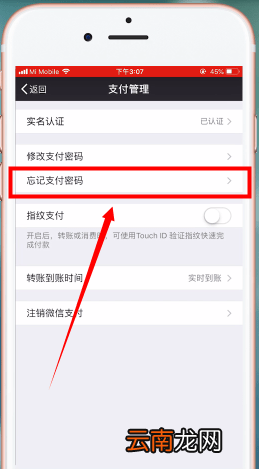 微信app中钱包密码忘记详细解决步骤