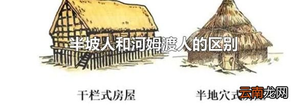 半坡人和河姆渡人的区别