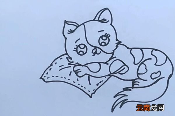 猫咪简笔画猫咪的简笔画