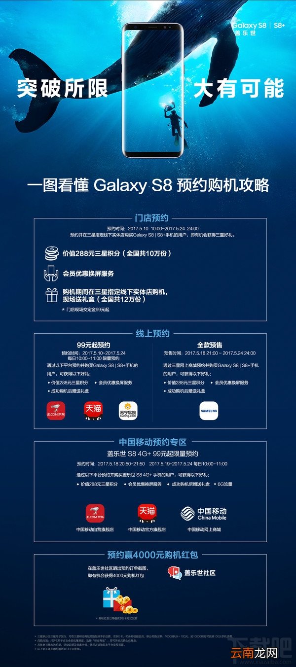 三星S8/S8+国行怎么买?三星S8国行版购买攻略