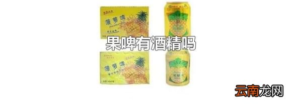 果啤有酒精吗
