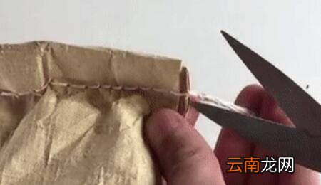 拆米袋子上的包装线绳的口诀