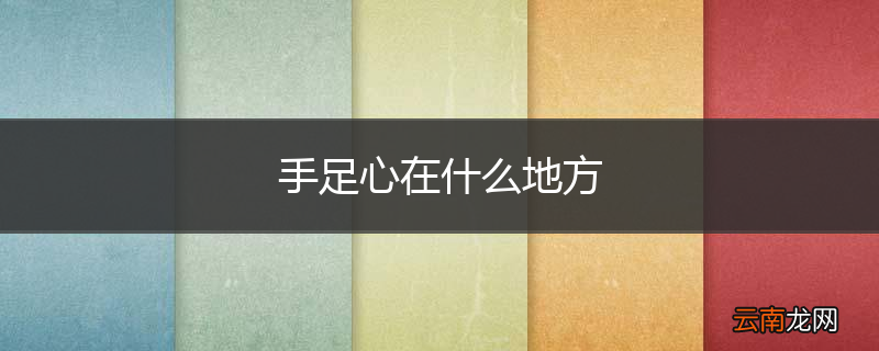 手足心在什么地方