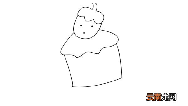 蛋糕简笔画教程蛋糕简笔画画法