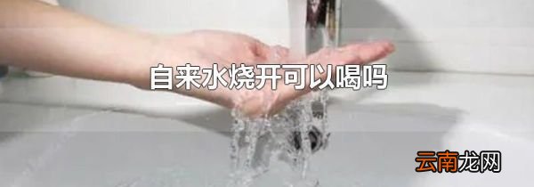 自来水烧开可以喝吗