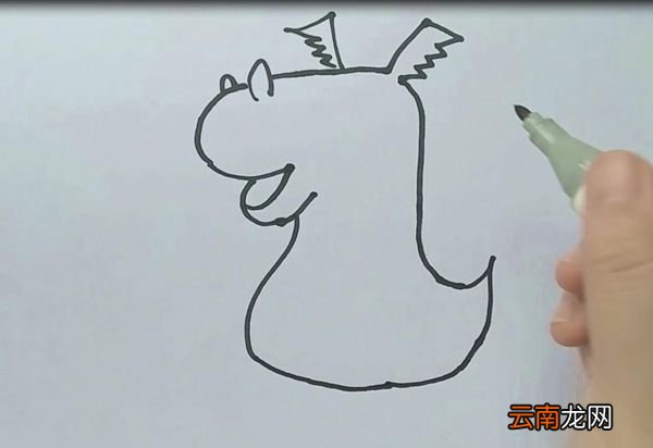 小恐龙简笔画