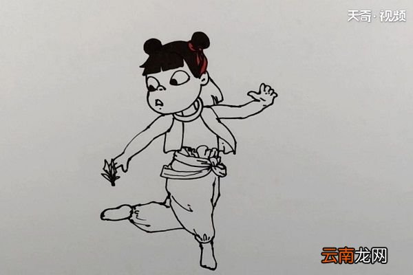 小哪吒简笔画