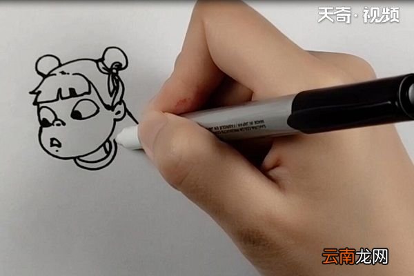 小哪吒简笔画