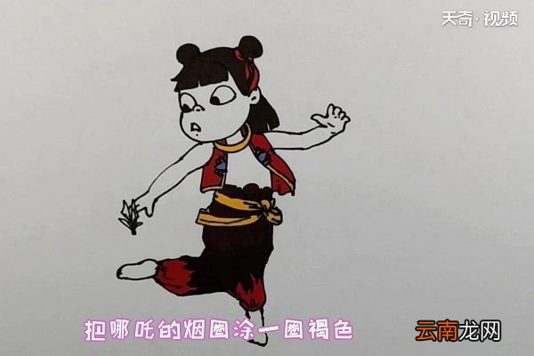 小哪吒简笔画