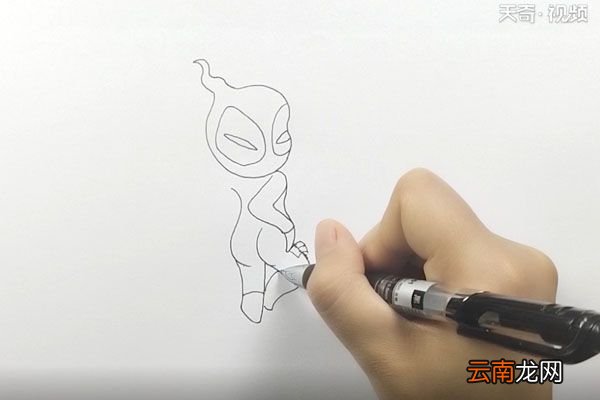 死侍简笔画