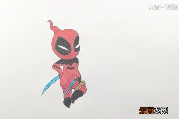 死侍简笔画