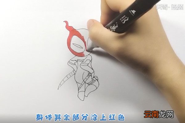 死侍简笔画