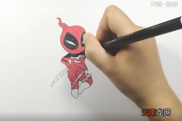 死侍简笔画