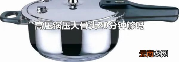 高压锅压大骨头20分钟够吗