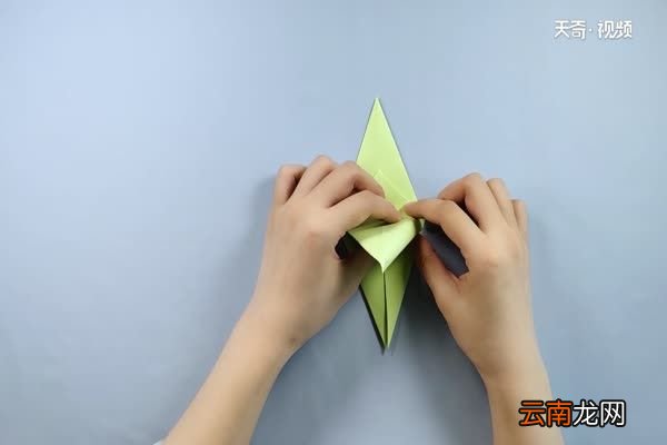 菱形怎么折 菱形的简单折法