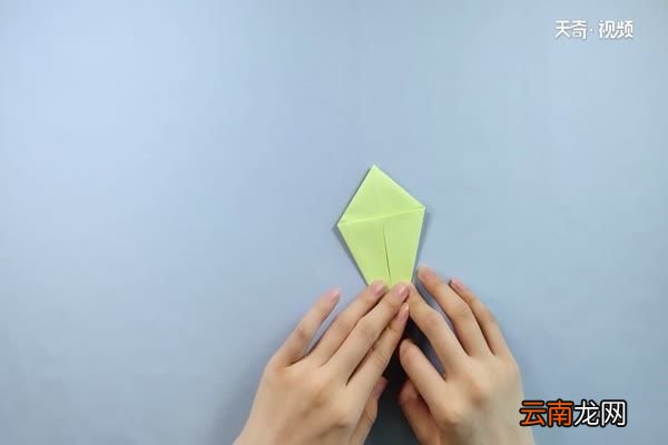 菱形怎么折 菱形的简单折法