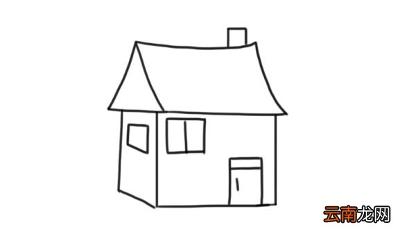 房屋简笔画