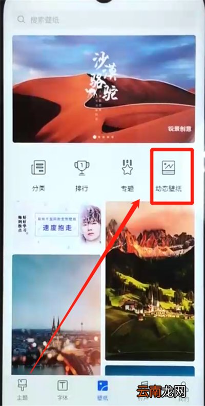 荣耀10青春版设置动态壁纸的操作教程