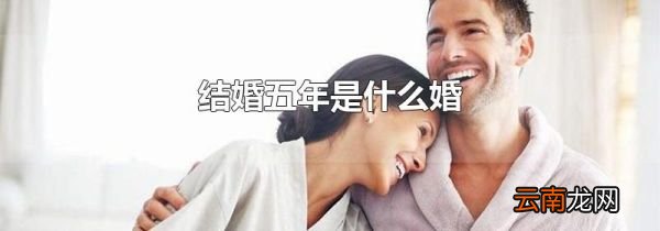 结婚五年是什么婚