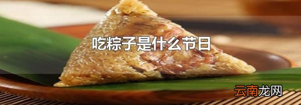 吃粽子是什么节日