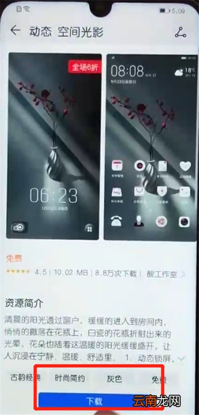 荣耀10青春版中更换主题的操作教程